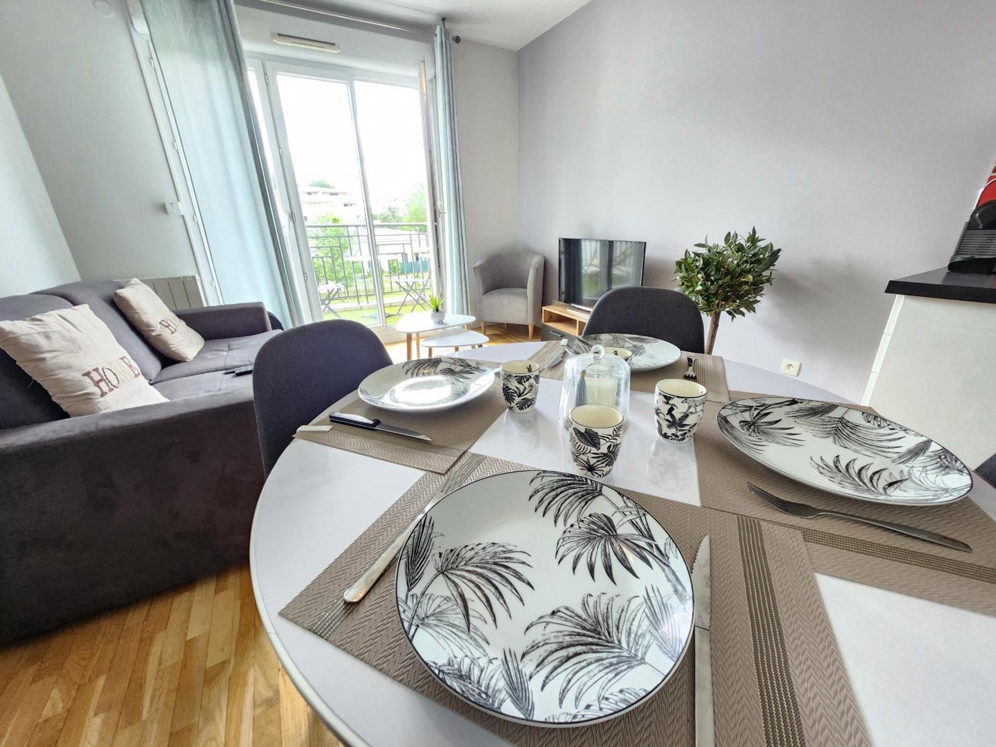 Appartement, Balcon, Parking, 5' Disneyland Montévrain Zewnętrze zdjęcie